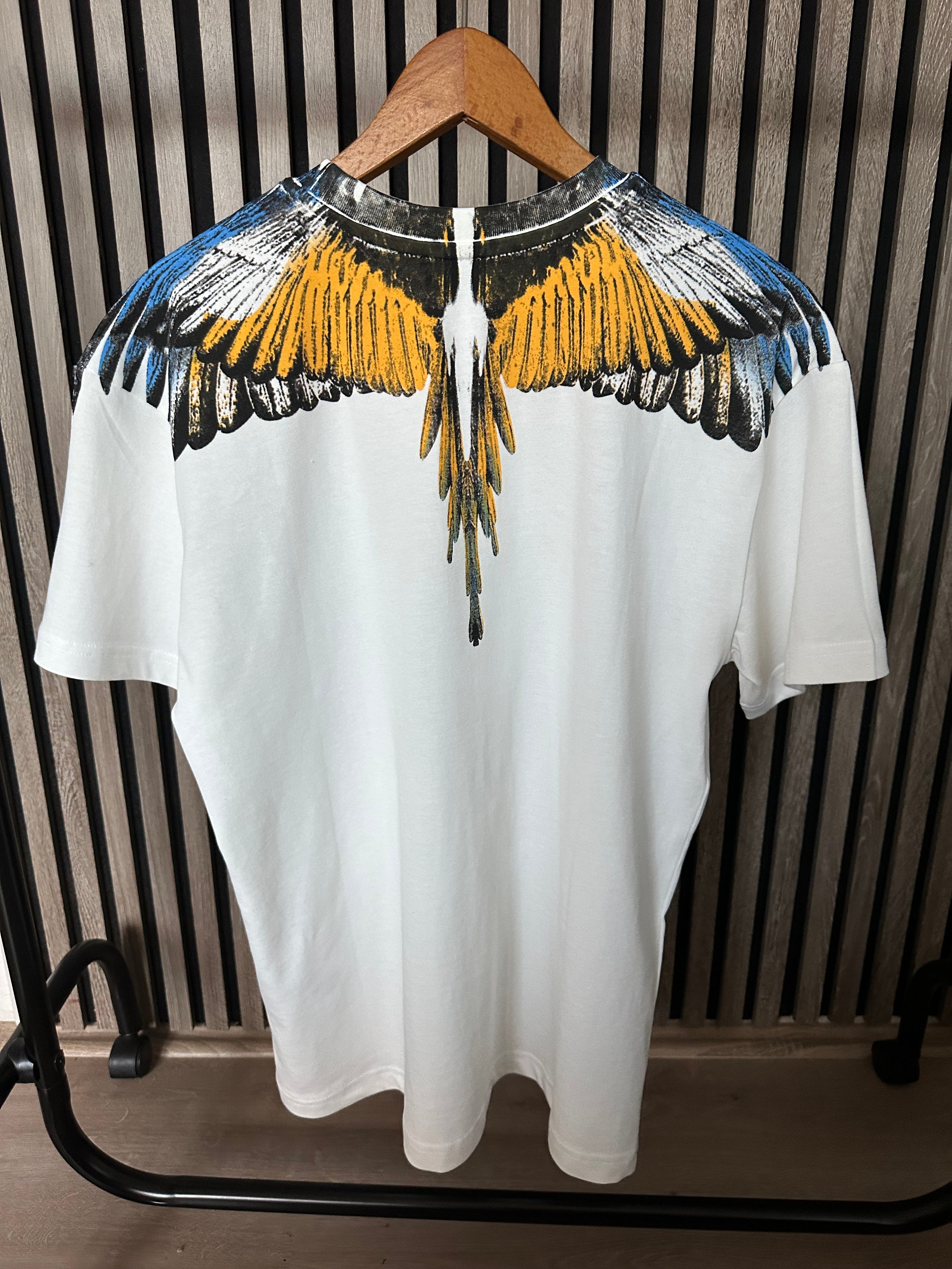 Marcelo Burlon majica (plavo-žuta)