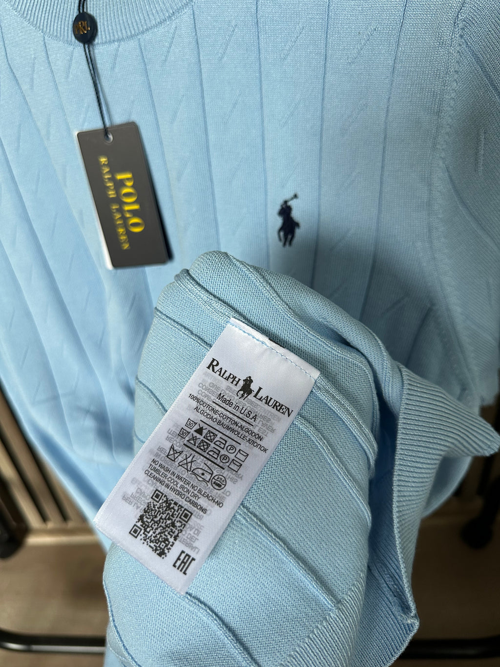 POLO by Ralph Lauren Knitted - Baby Blue