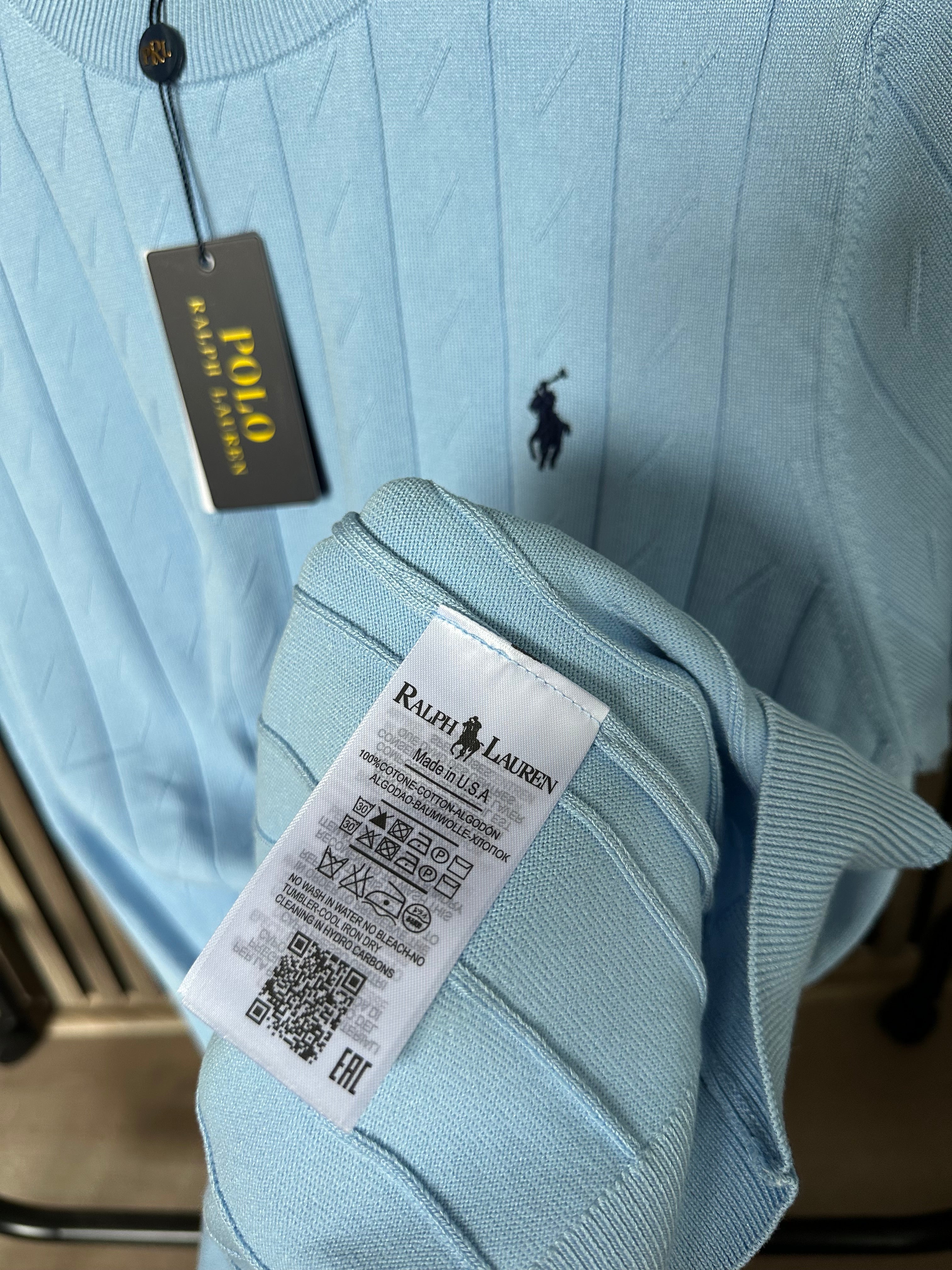 POLO by Ralph Lauren Knitted - Baby Blue
