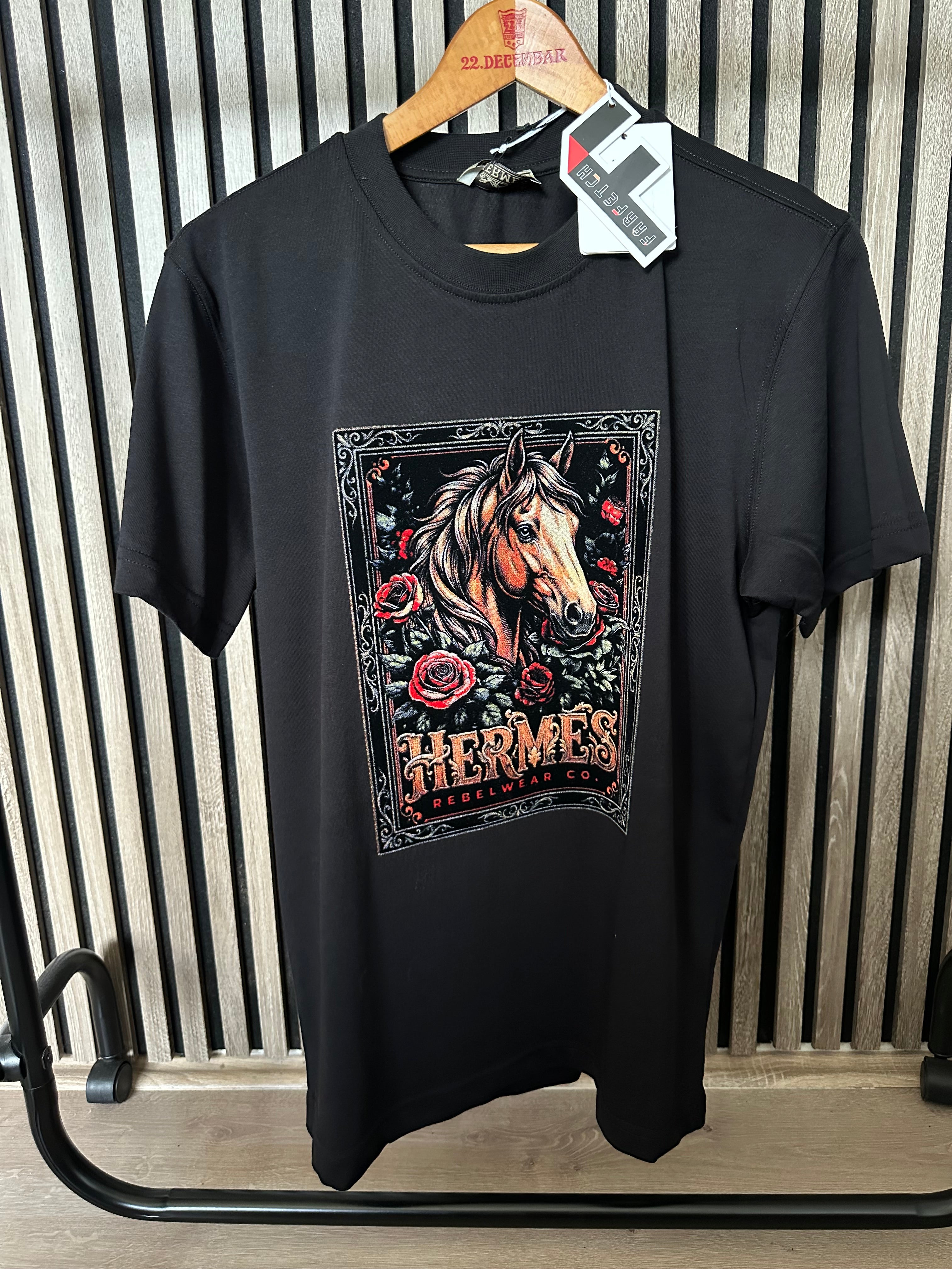 HERMES majica (Horse and Roses)