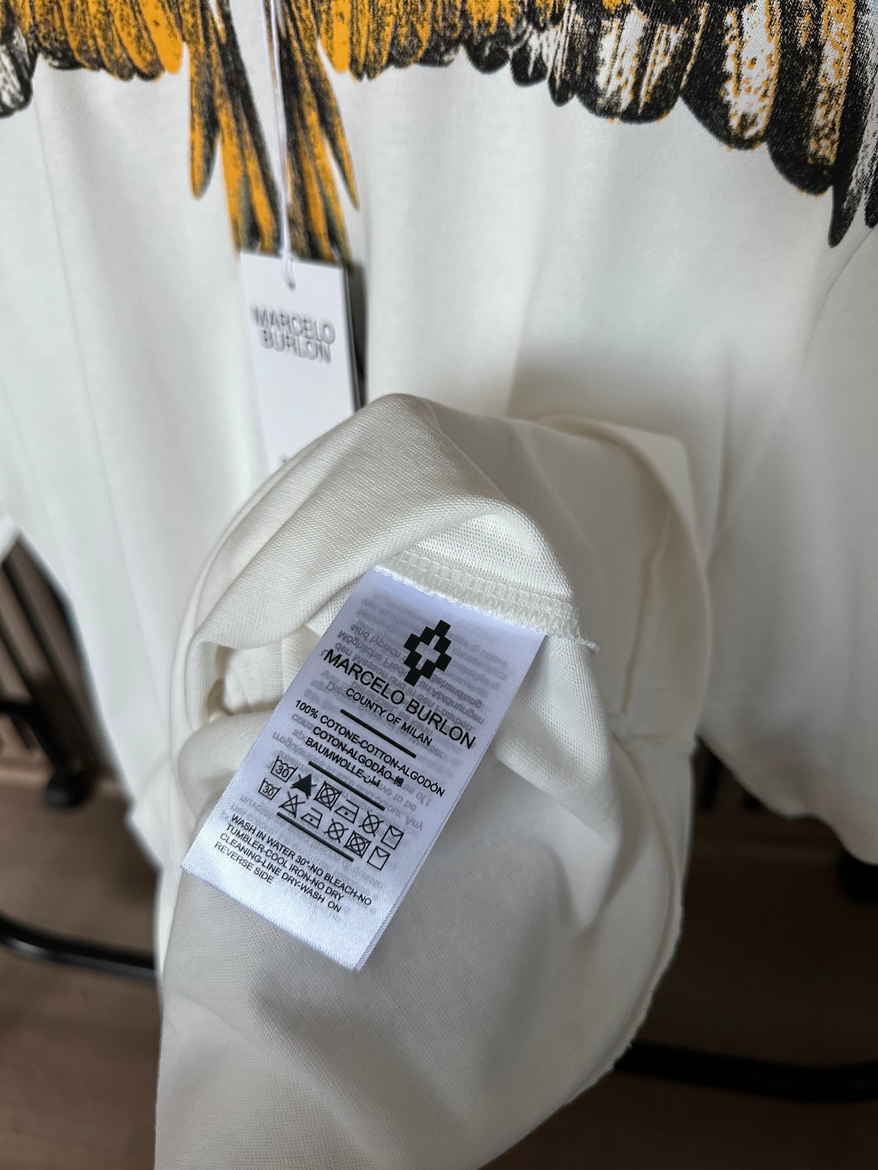 Marcelo Burlon majica (plavo-žuta)