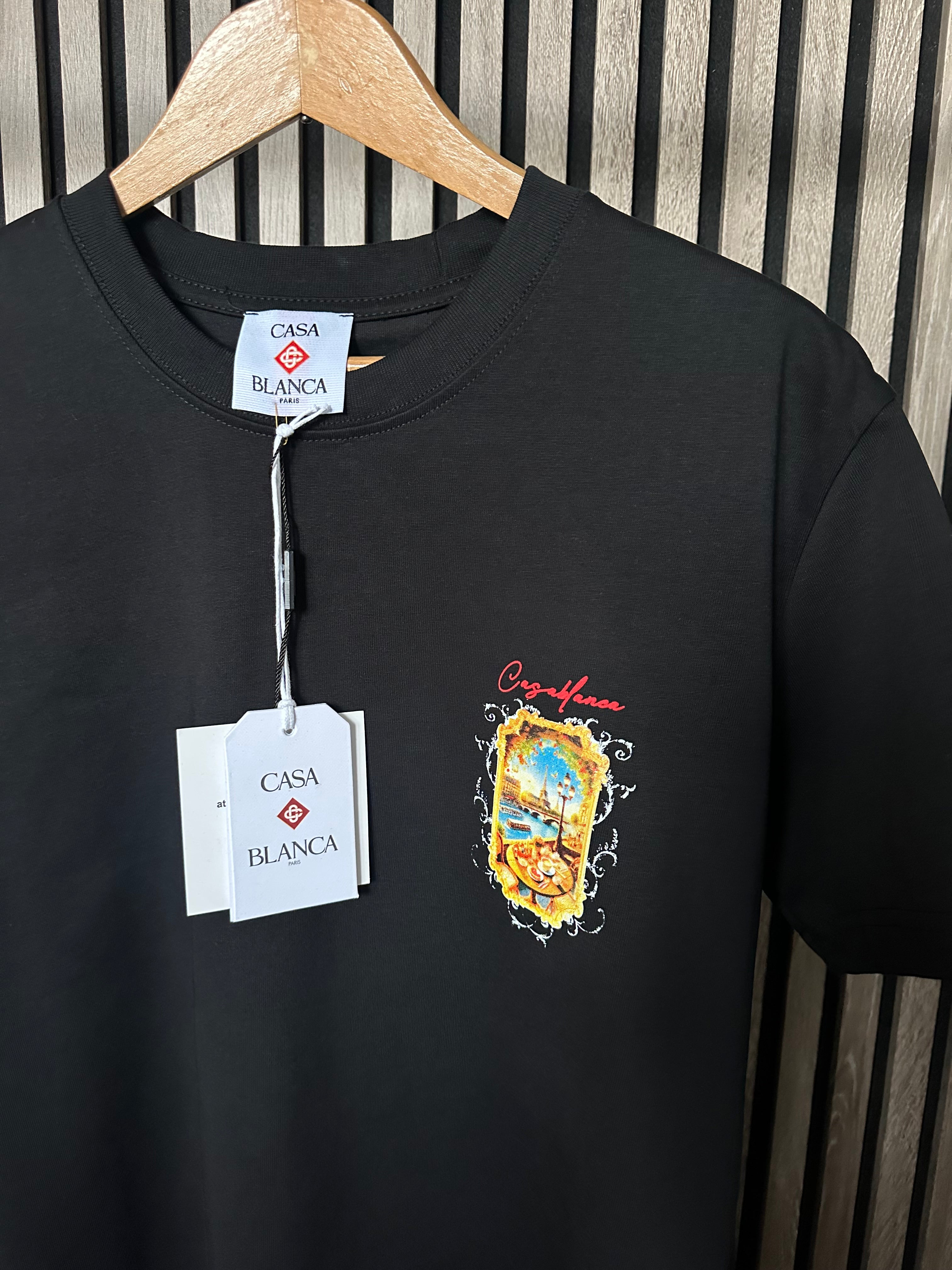 CASABLANCA Crna Paris majica