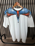Marcelo Burlon majica (plavo-narandžasta)