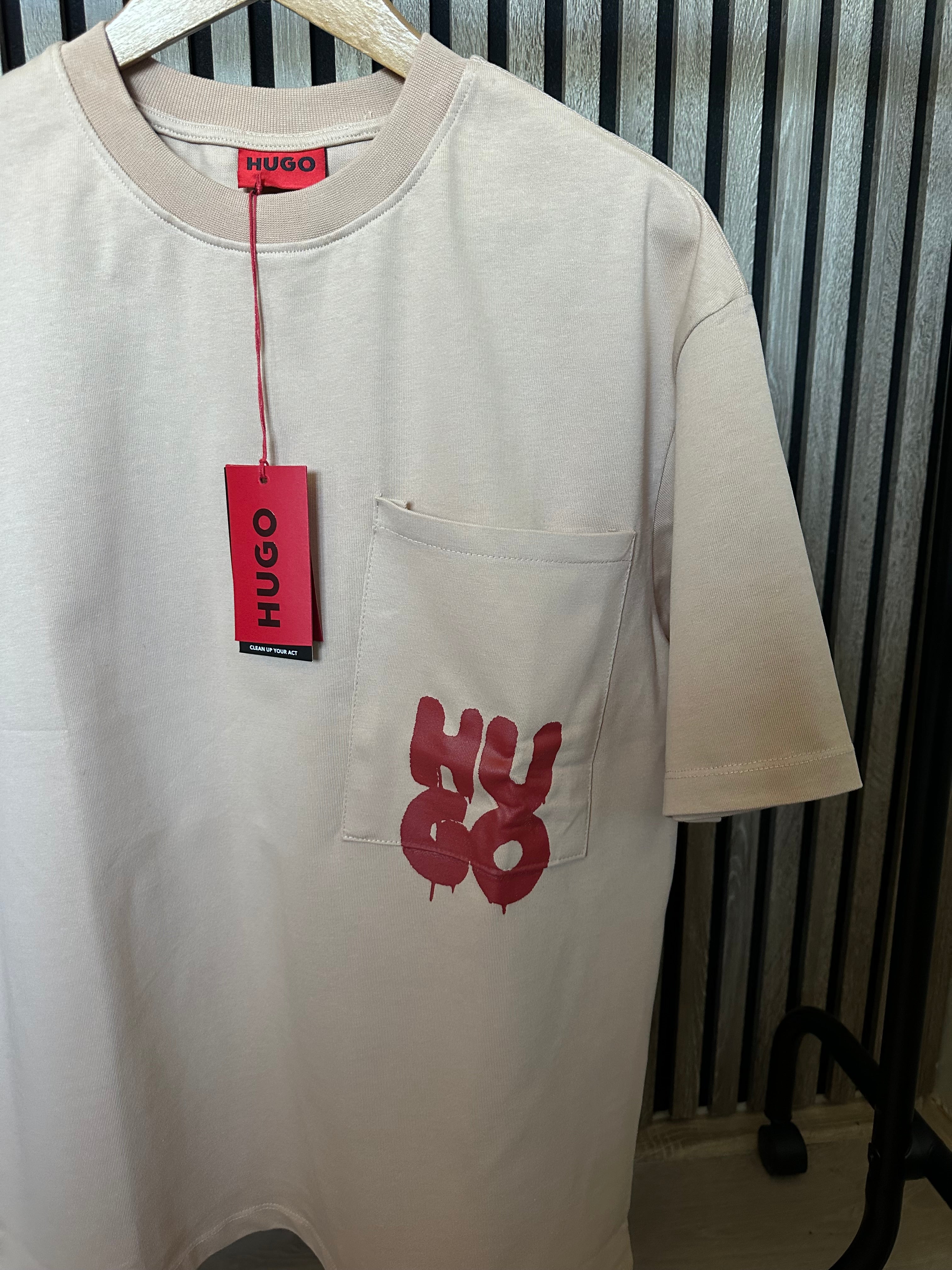 HUGO Majica (Caramel)