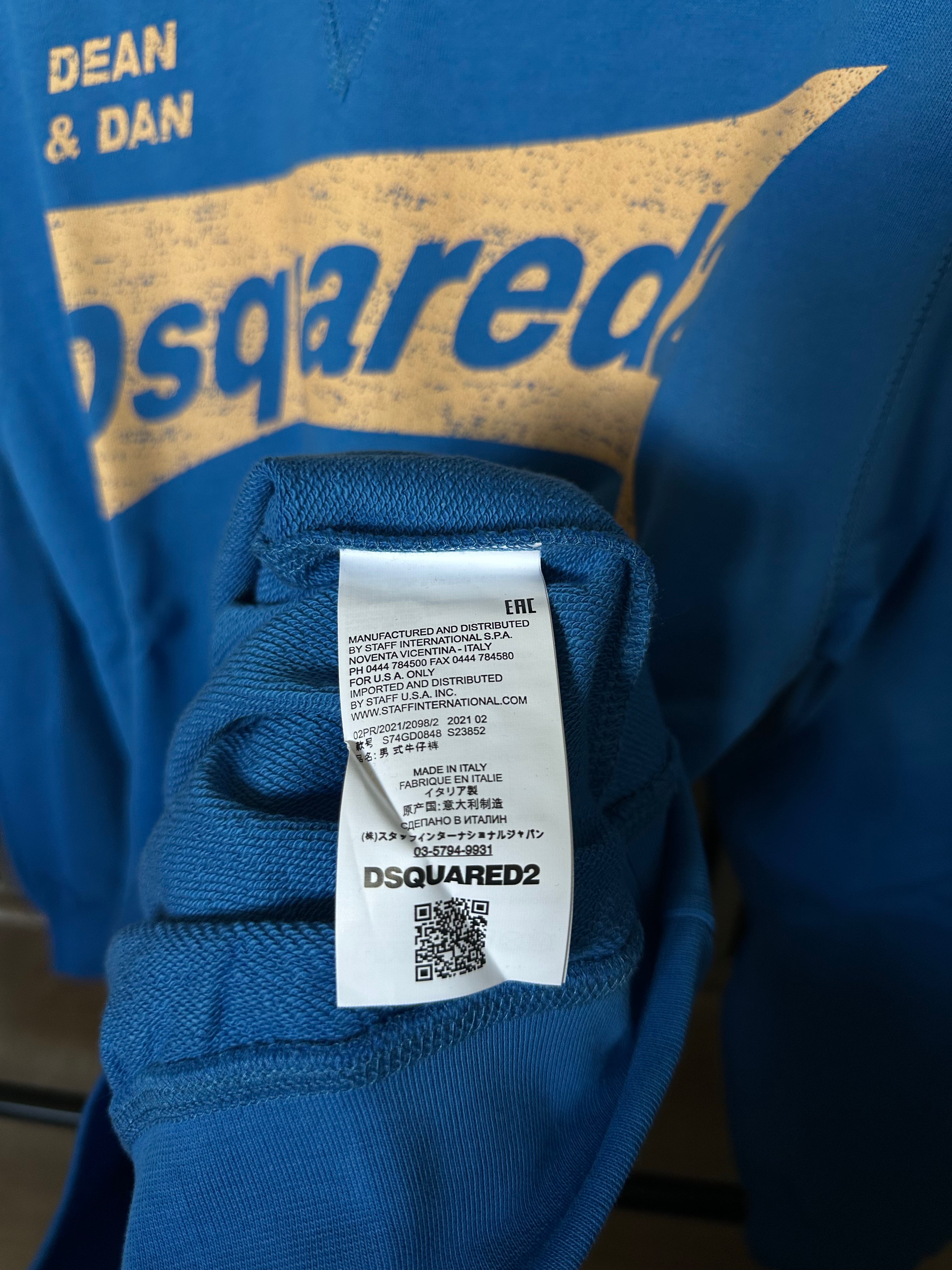 Dsquared2 Plavi duks