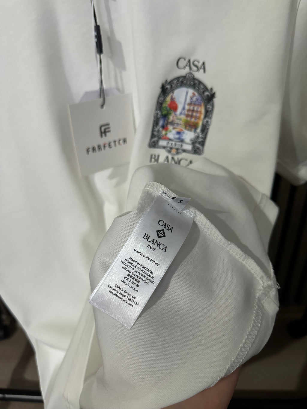 CASABLANCA Bela Majica