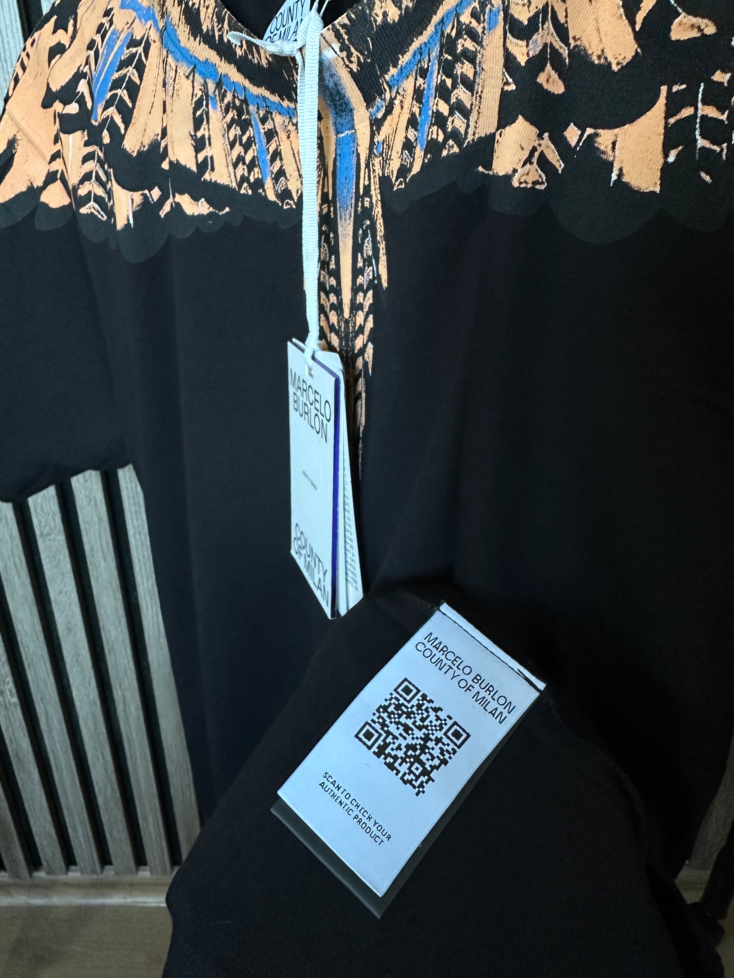 Marcelo Burlon Crna Majica