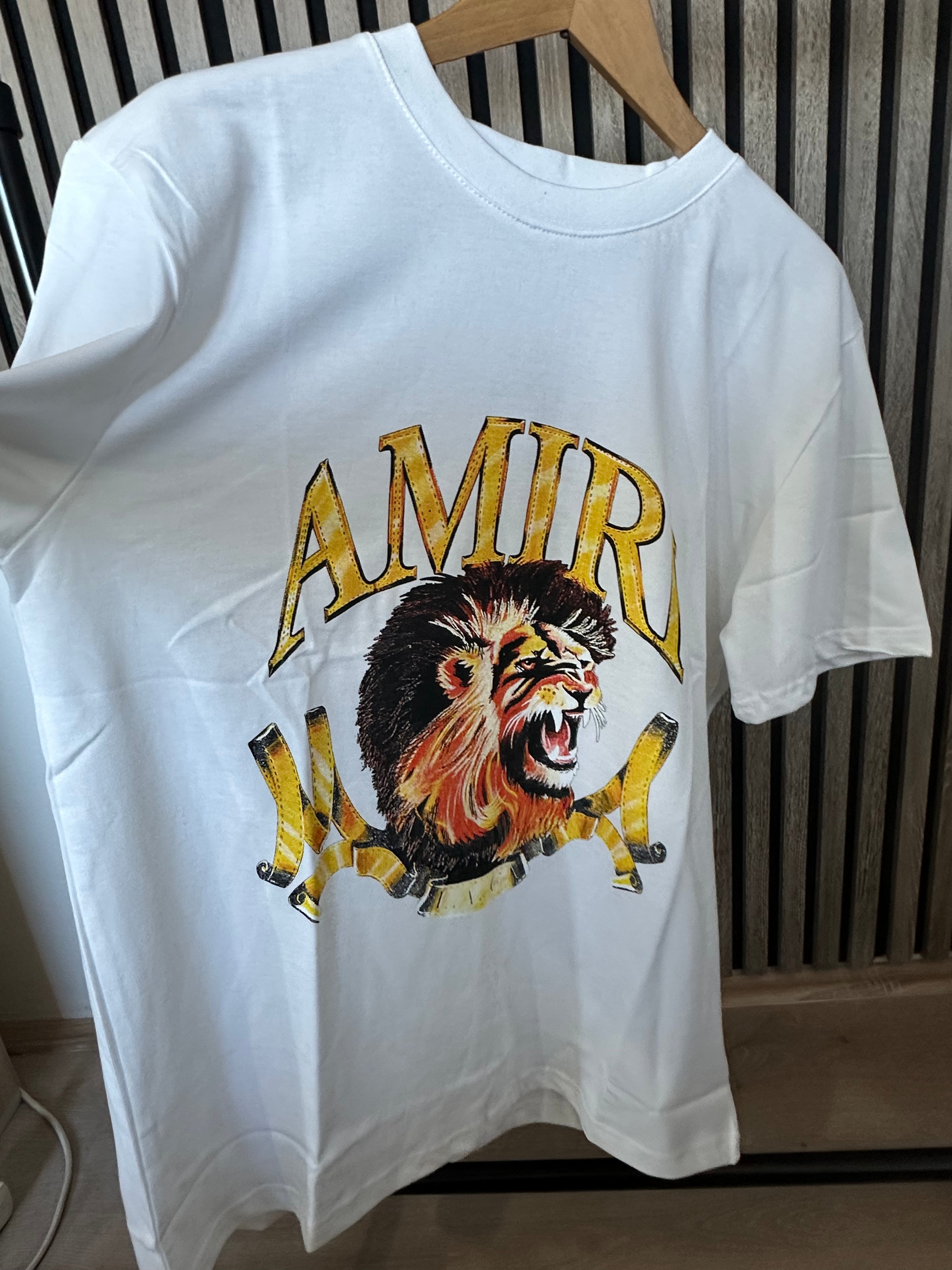 Amiri Lion Bela Majica