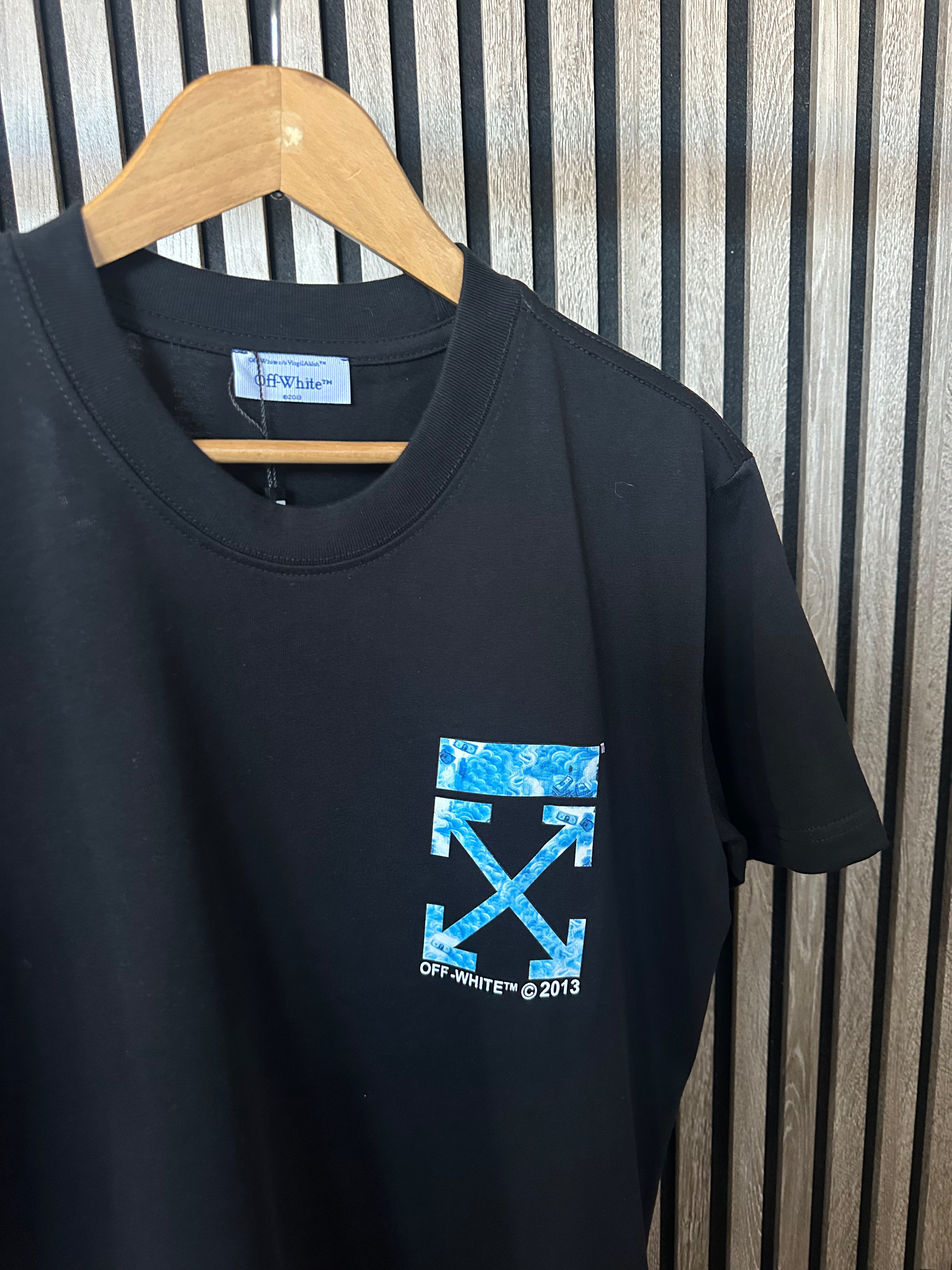 OFF-WHITE 2Pac Crna Majica