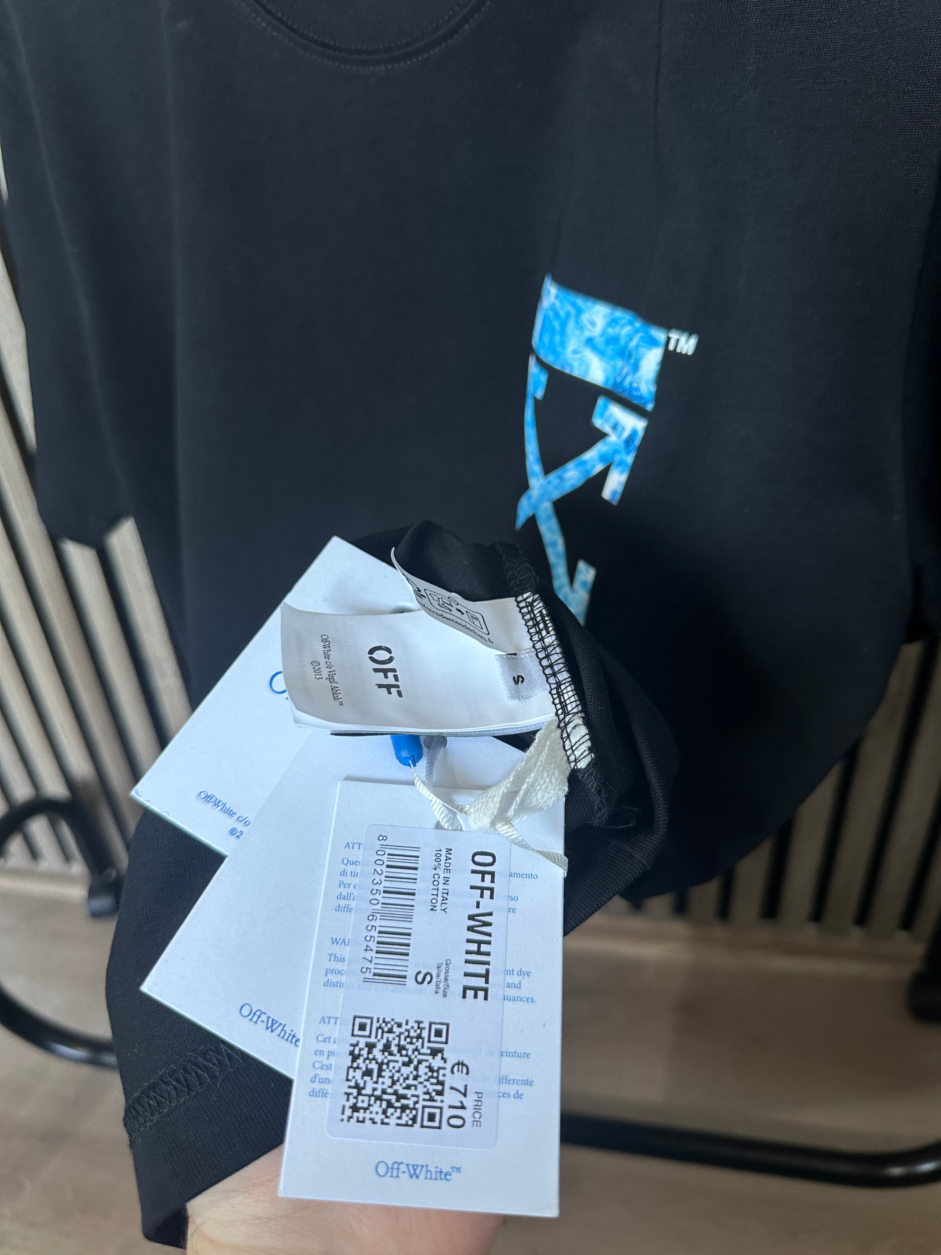 OFF-WHITE 2Pac Crna Majica