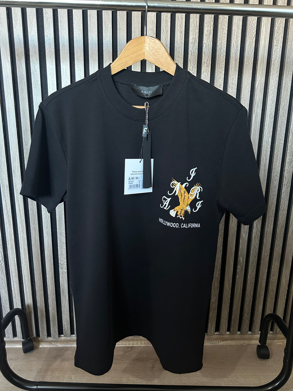 Amiri Eagle Crna Majica