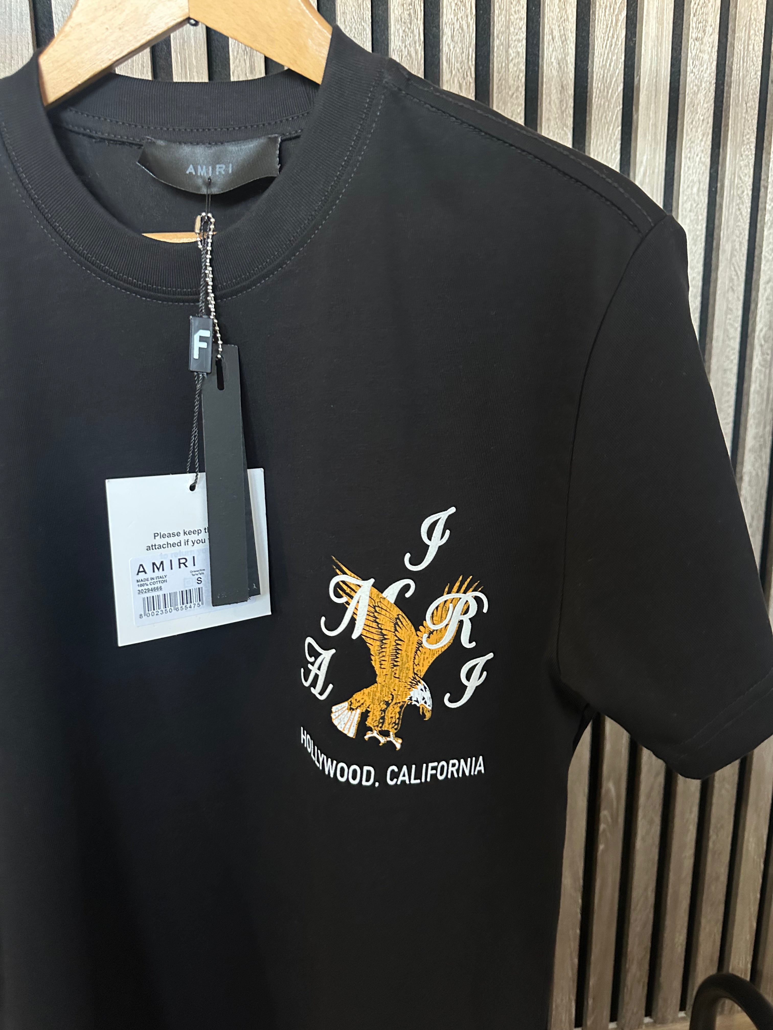 Amiri Eagle Crna Majica