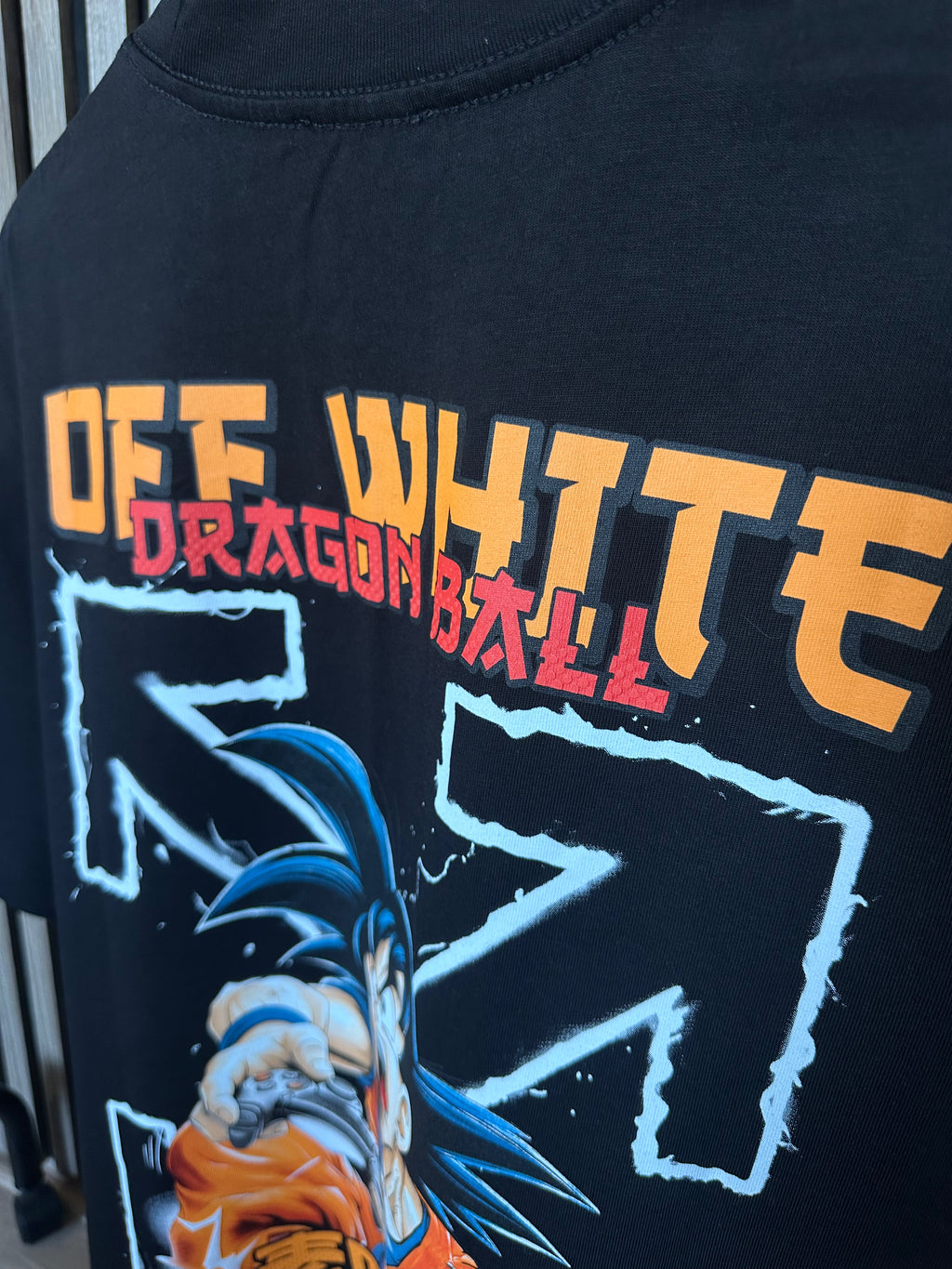 OFF-WHITE Goku Crna Majica
