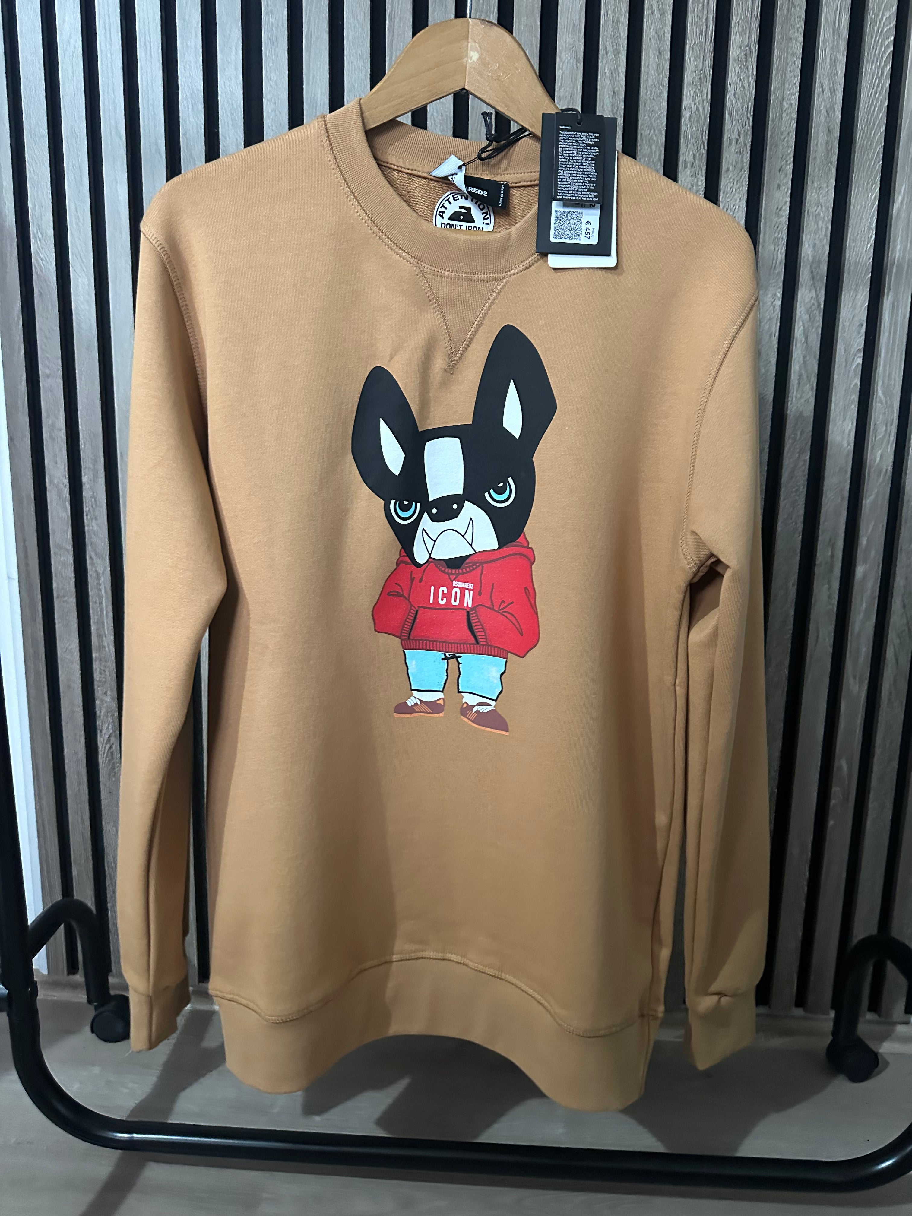 Dsquared2 Buldog ICON Bež Duks