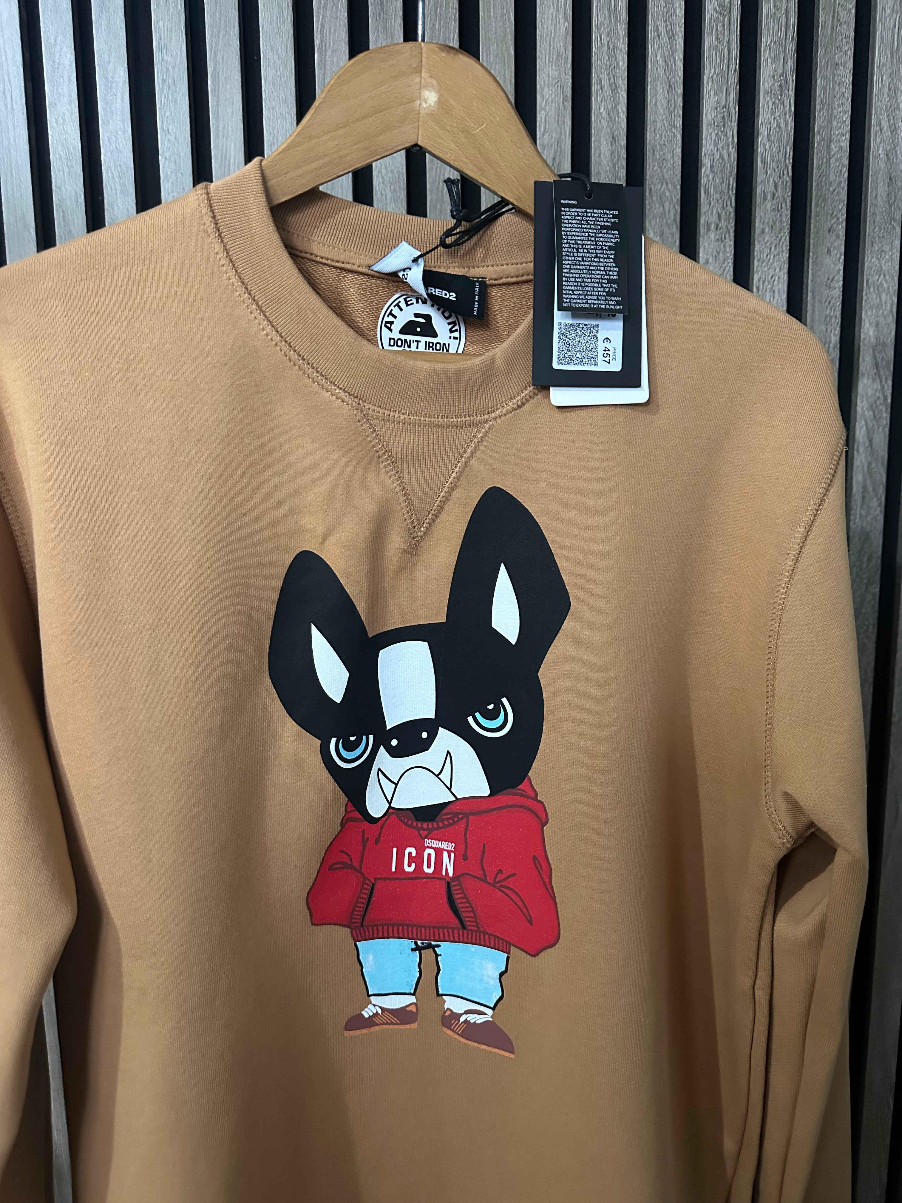 Dsquared2 Buldog ICON Bež Duks