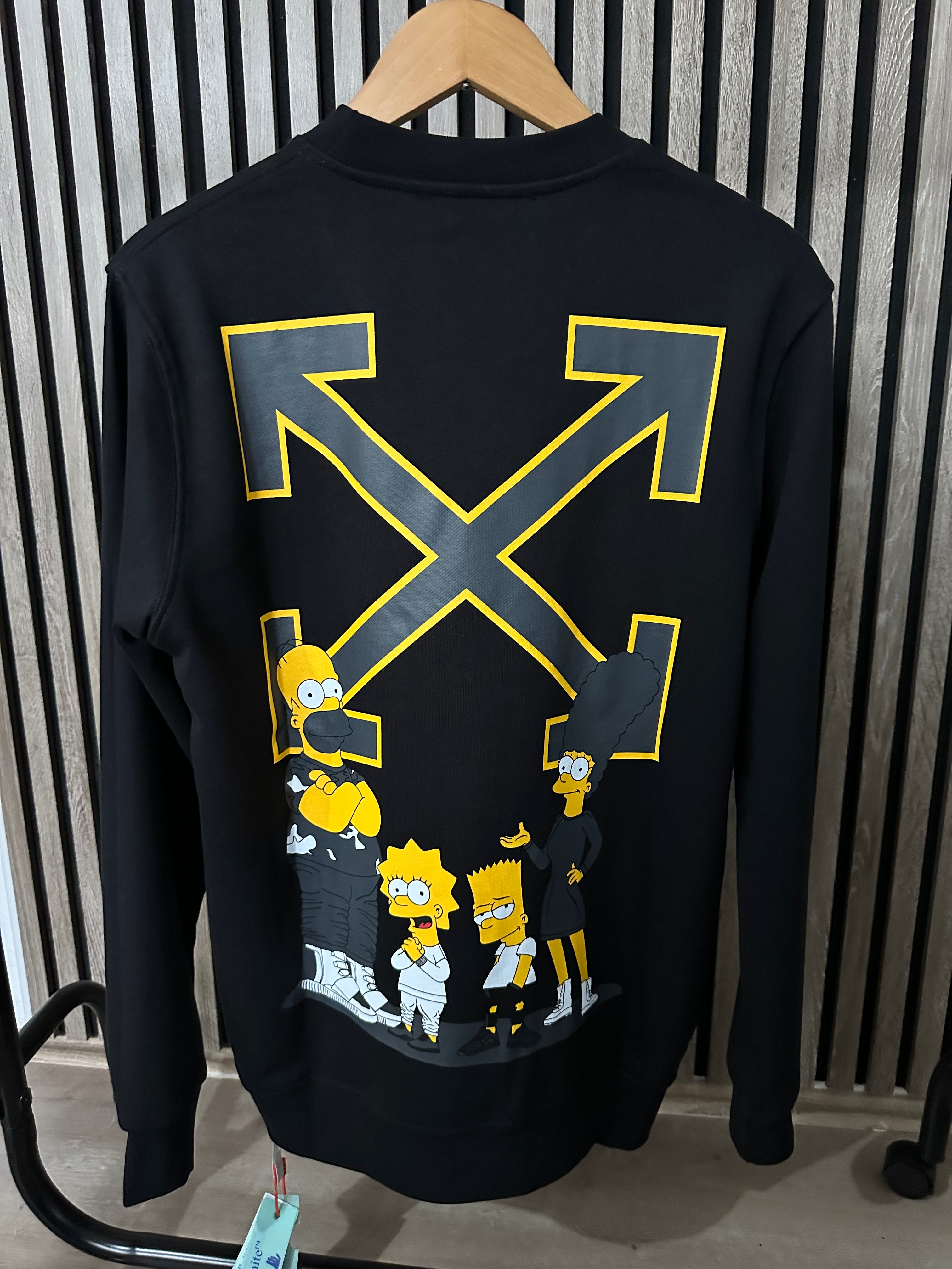 OFF-WHITE Simpsons Crni Duks