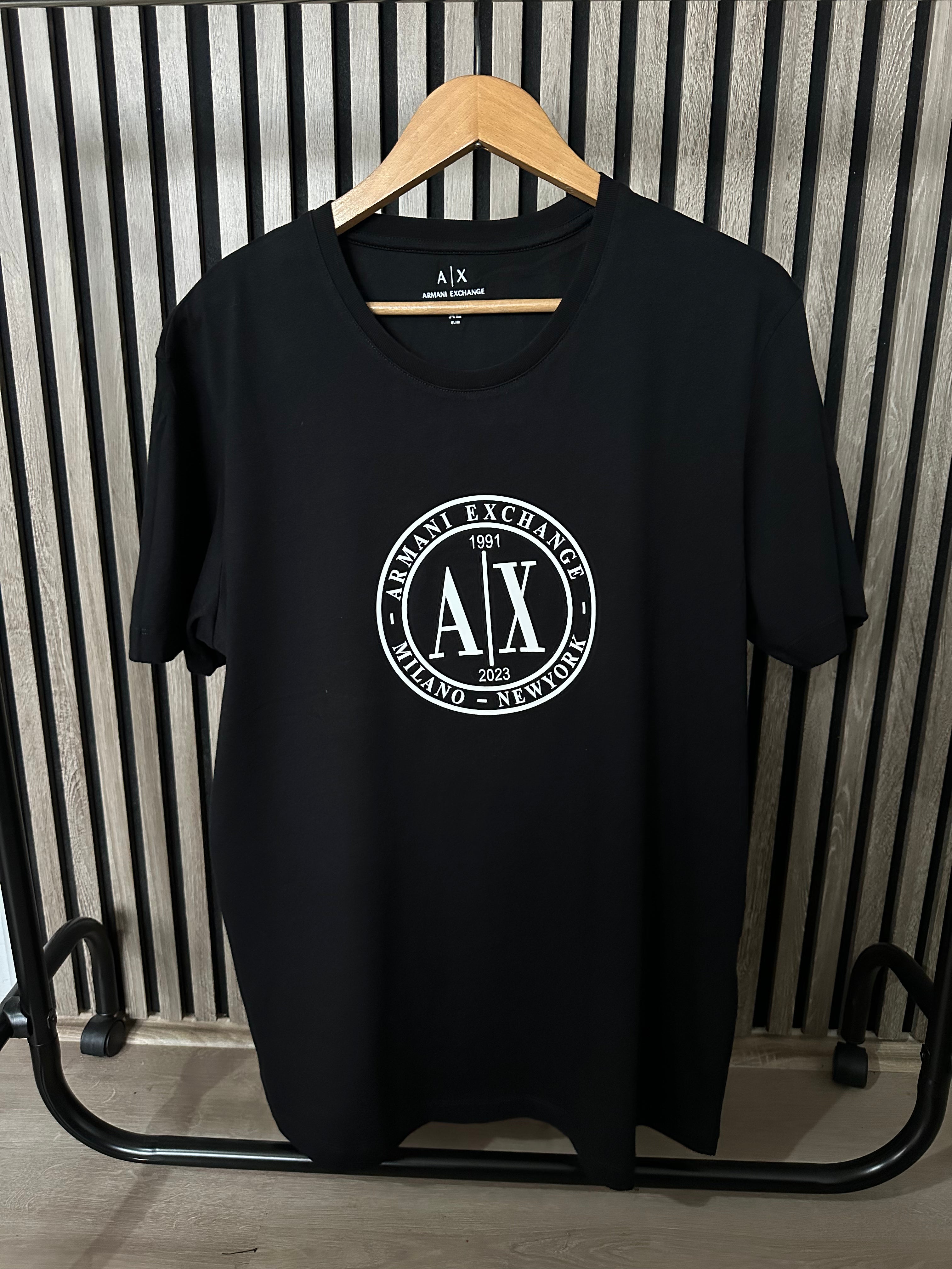 Armani Exchange Crna Majica