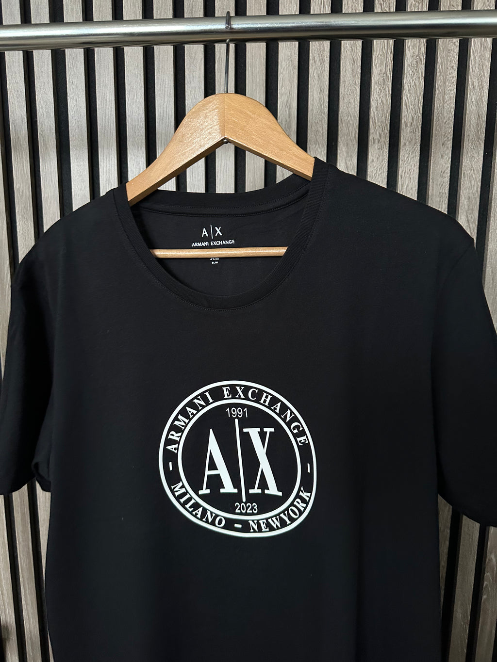 Armani Exchange Crna Majica