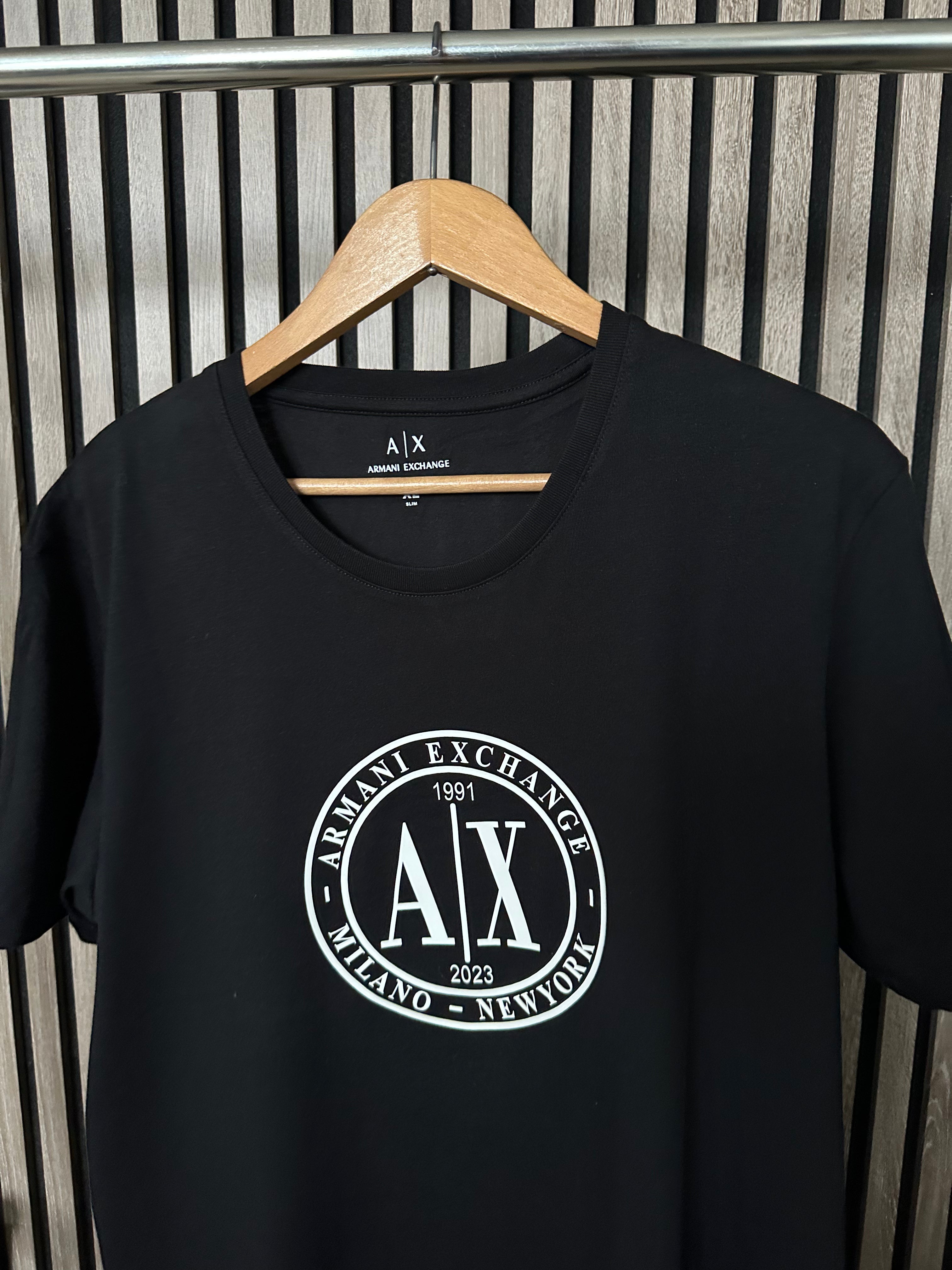 Armani Exchange Crna Majica