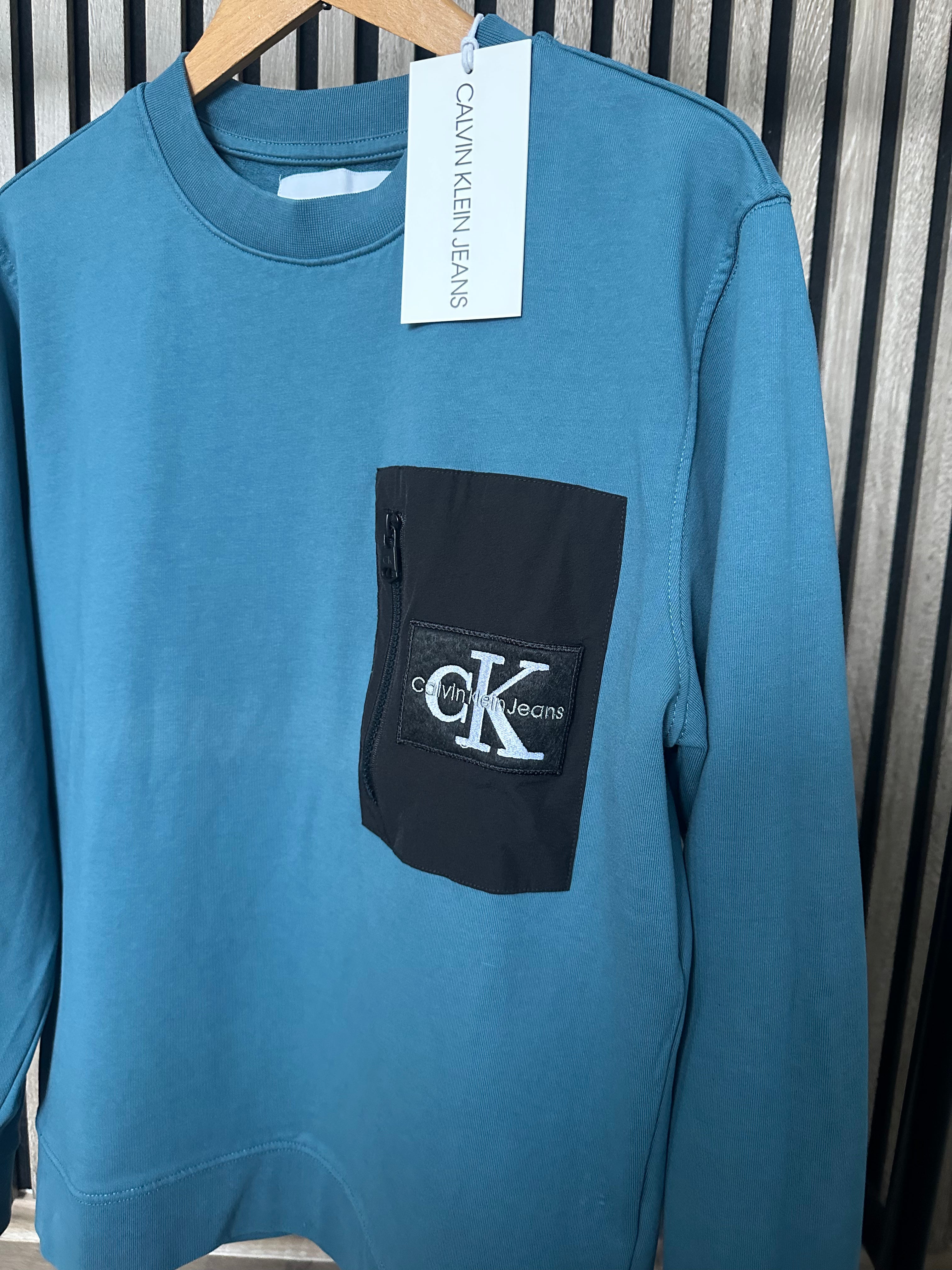 Calvin Klein Plavi Duks