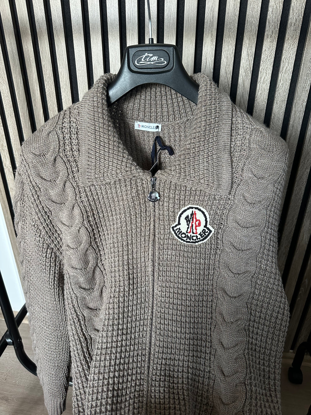 Moncler Bež Zip Džemper