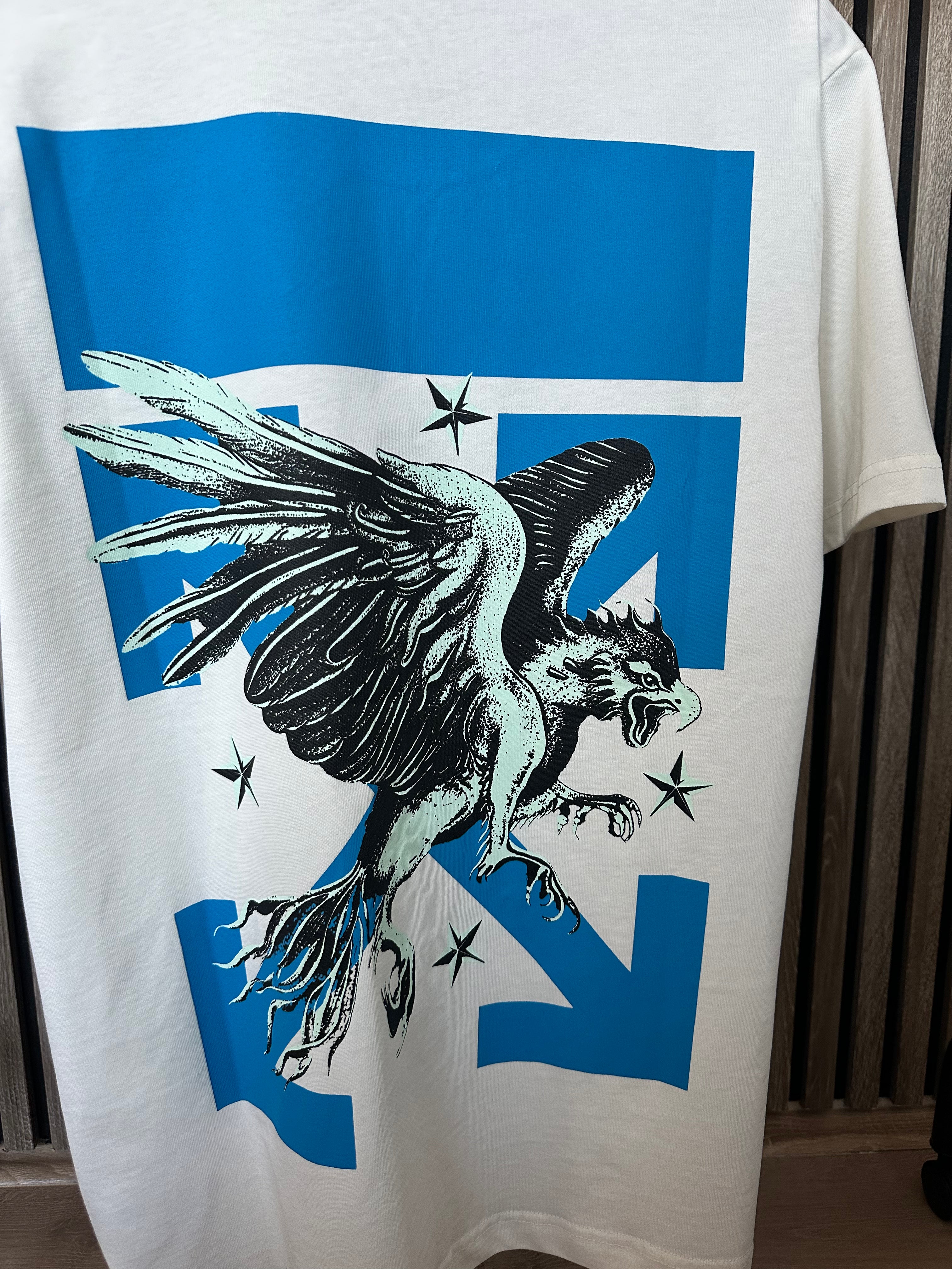 OFF-WHITE Eagle Bela Majica