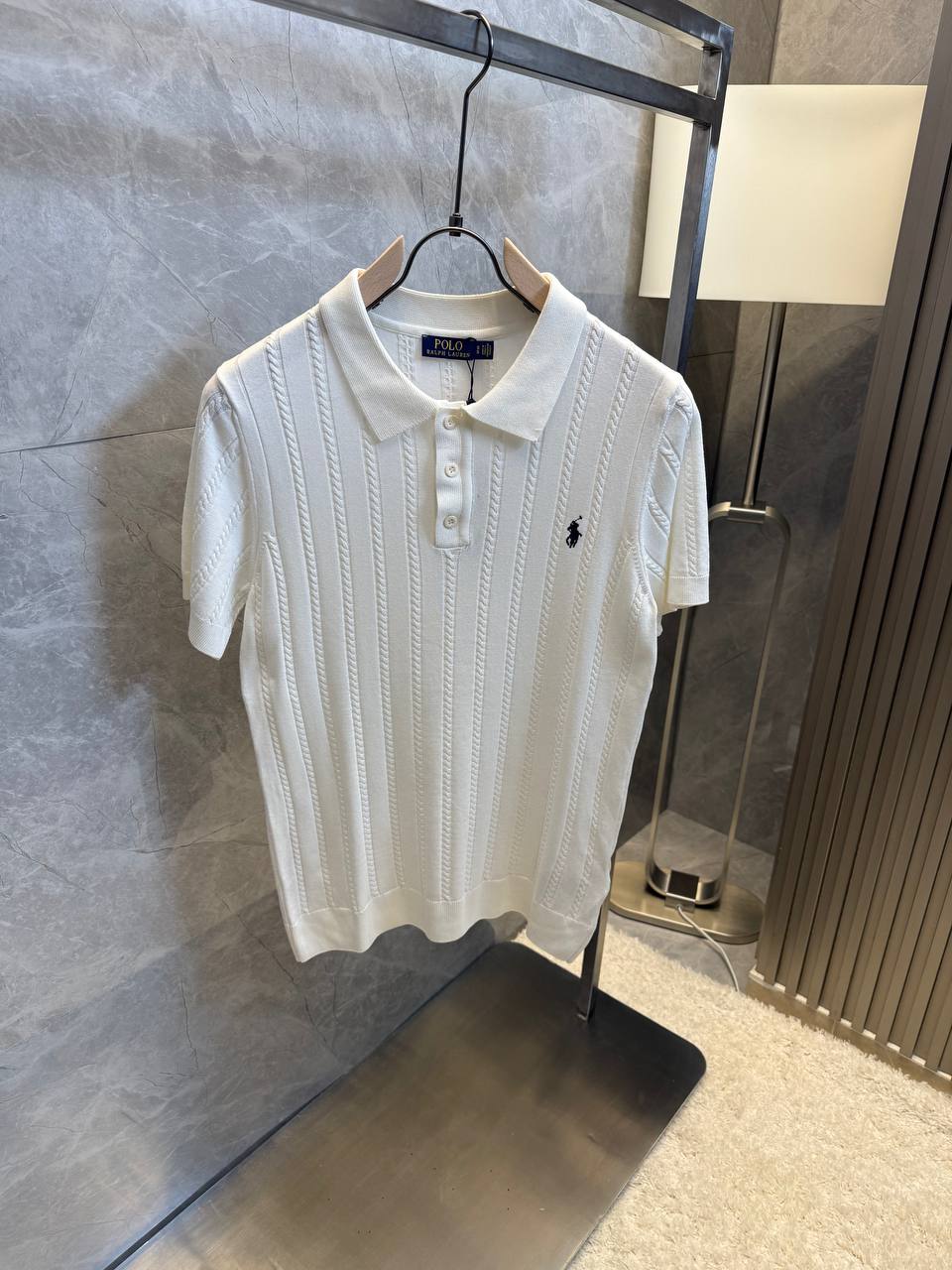 POLO by Ralph Lauren Bela Knitted Polo Majica