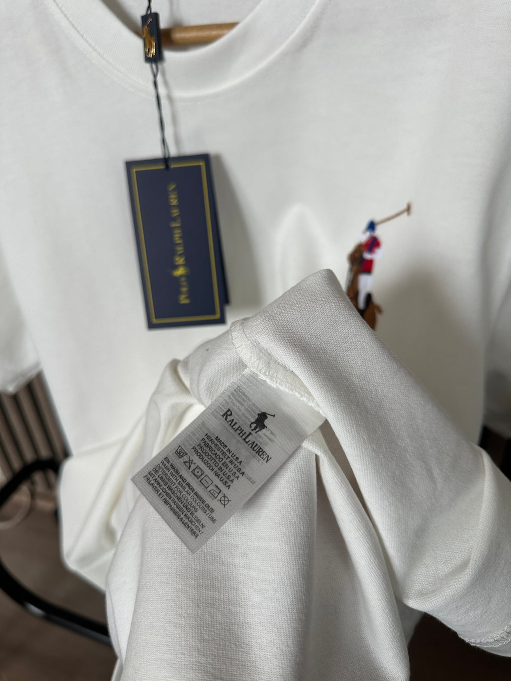 Ralph Lauren Bela Majica