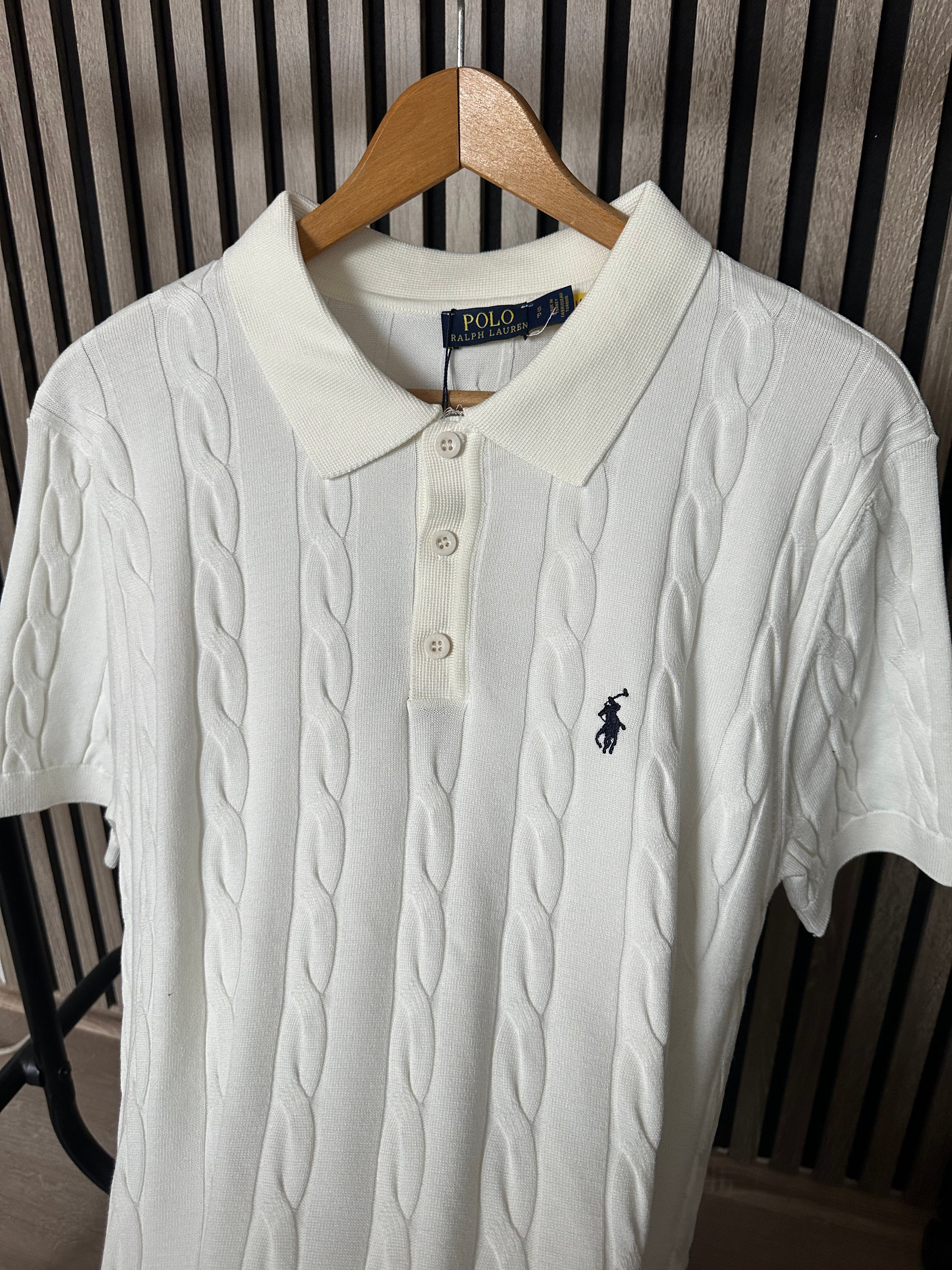 POLO by Ralph Lauren Bela Knitted Polo Majica