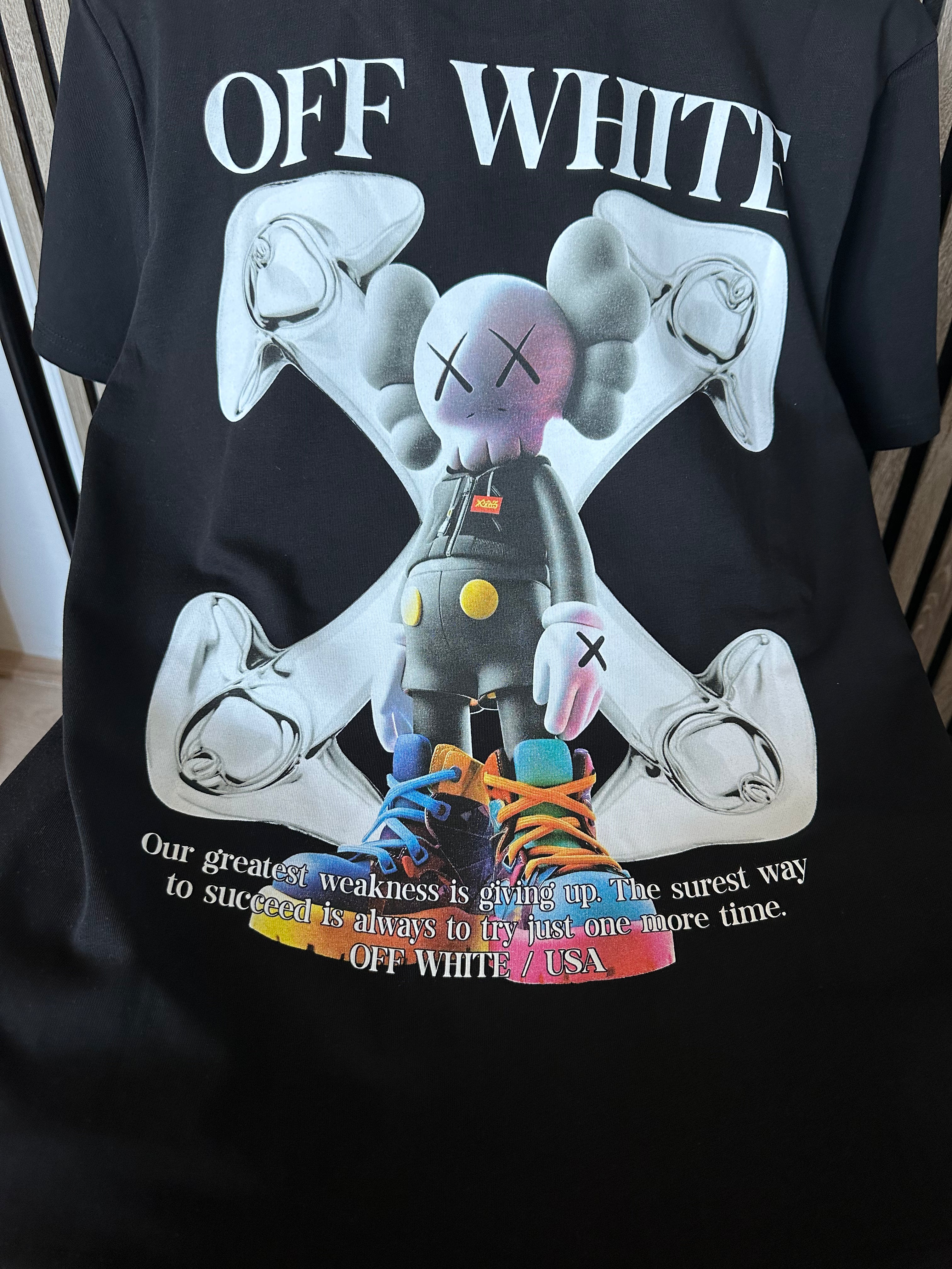 OFF-WHITE Kaws Crna Majica