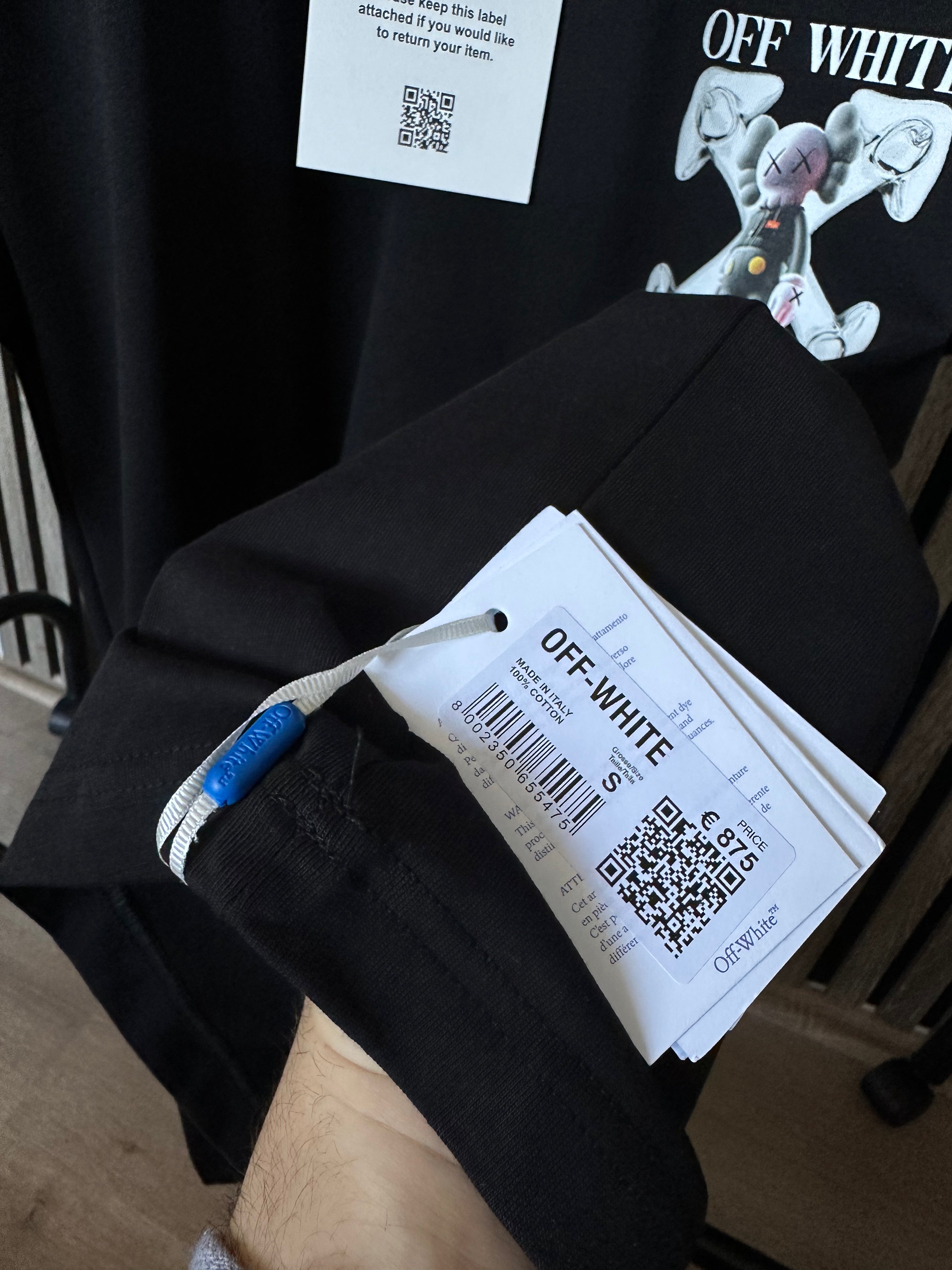 OFF-WHITE Kaws Crna Majica