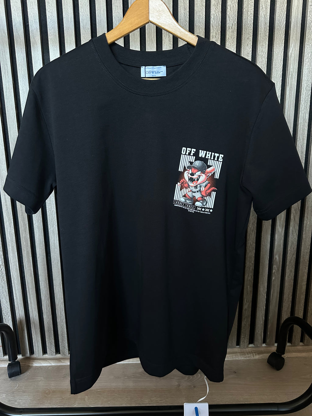 OFF-WHITE Tasmanian Devil Crna Majica