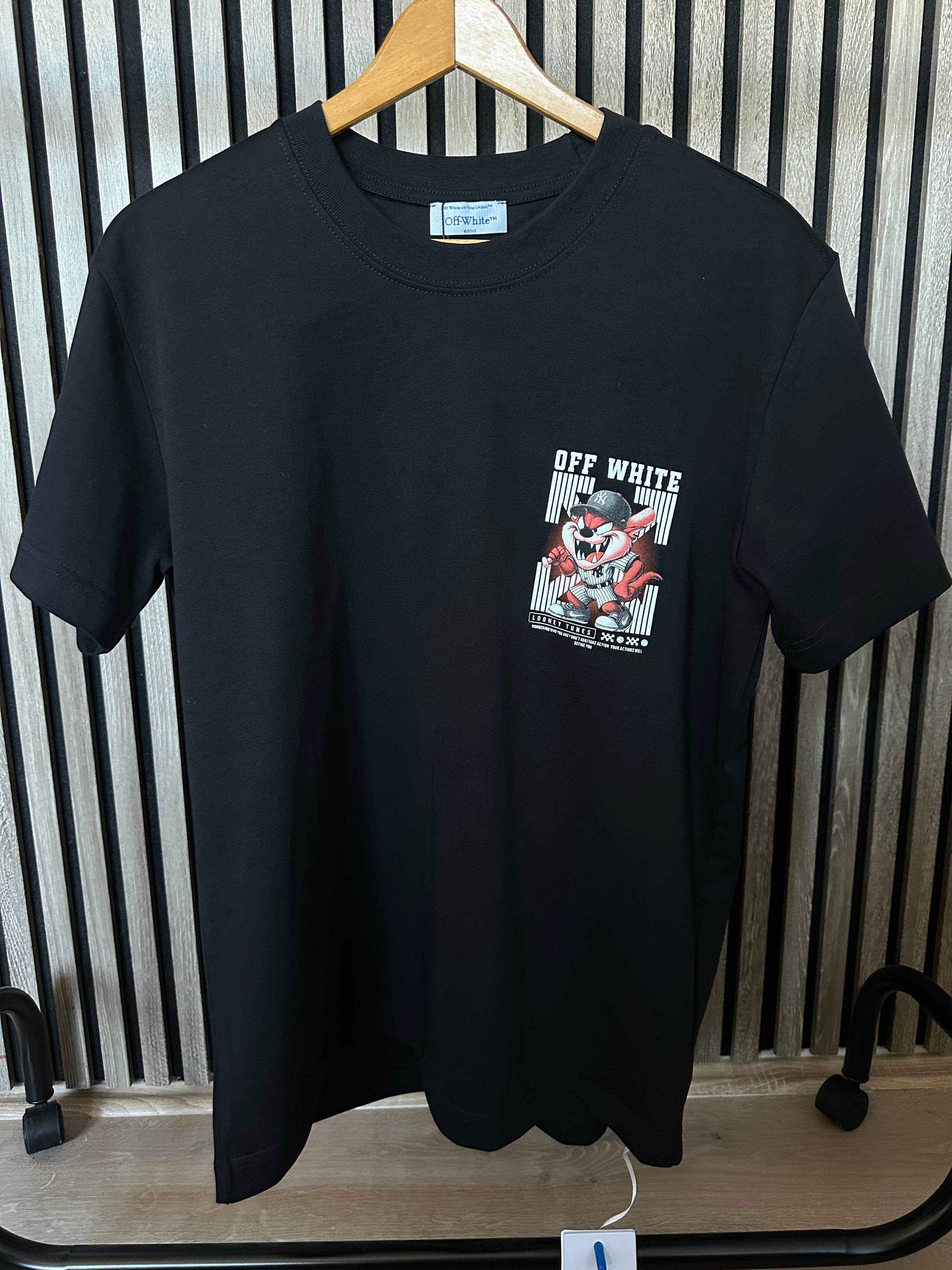 OFF-WHITE Tasmanian Devil Crna Majica