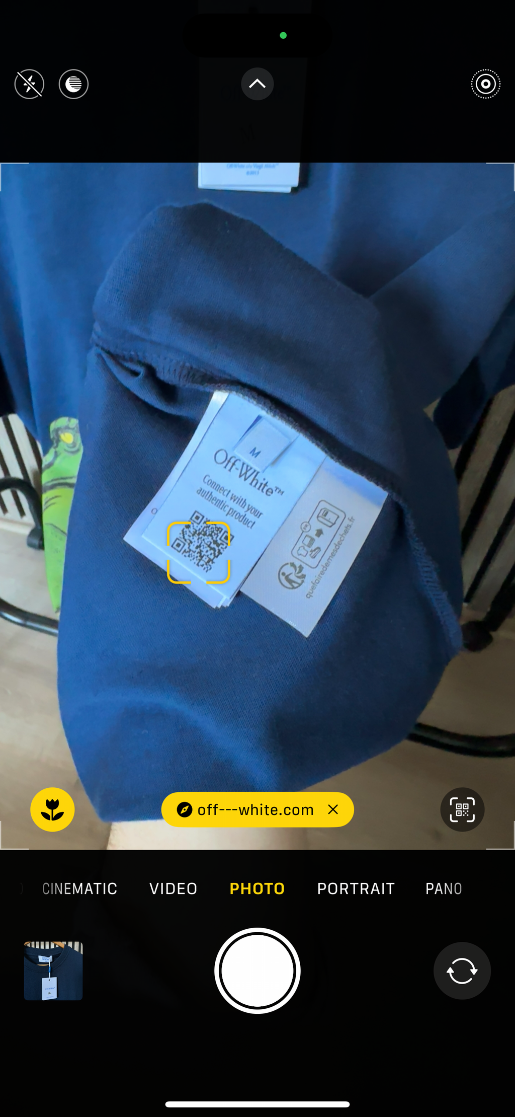 OFF-WHITE Aligator Teget Majica