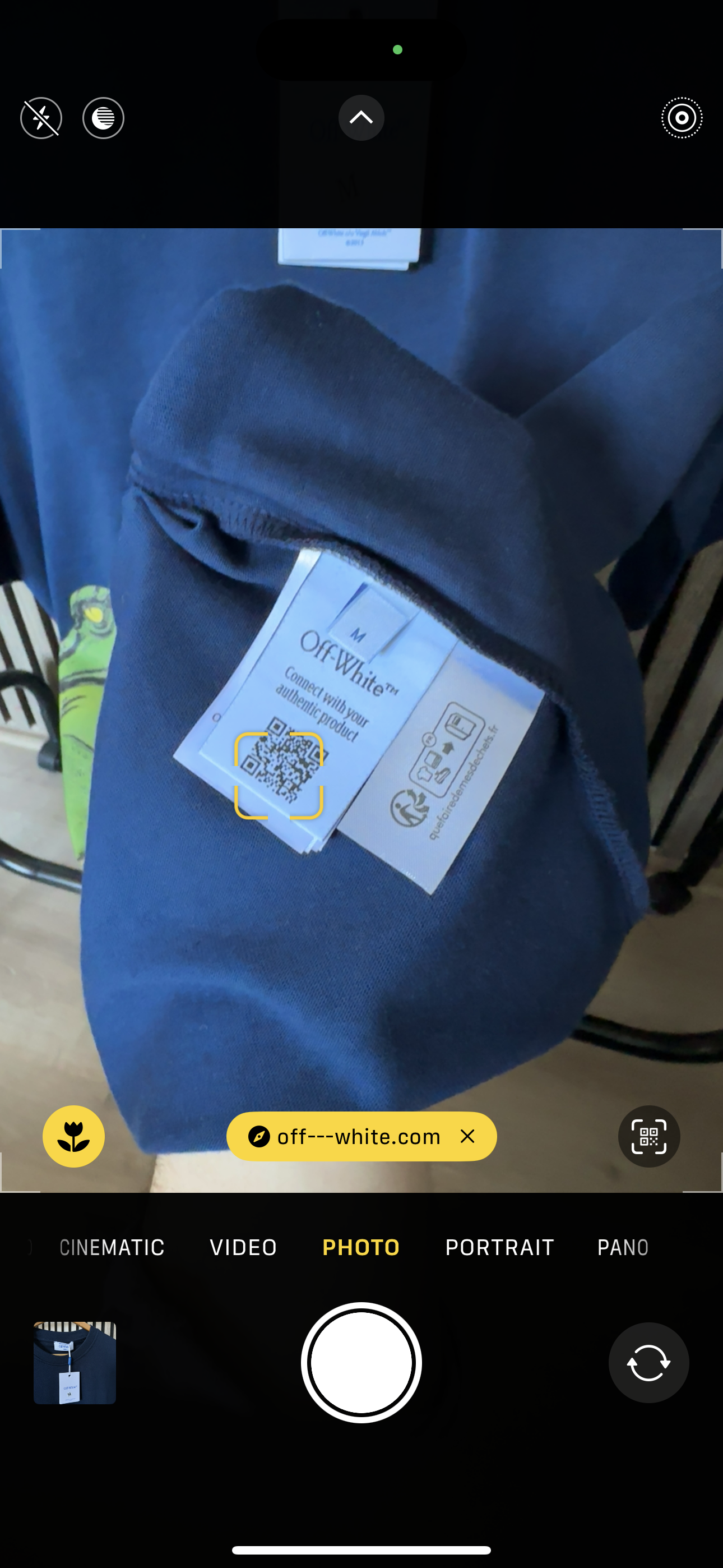 OFF-WHITE Aligator Teget Majica