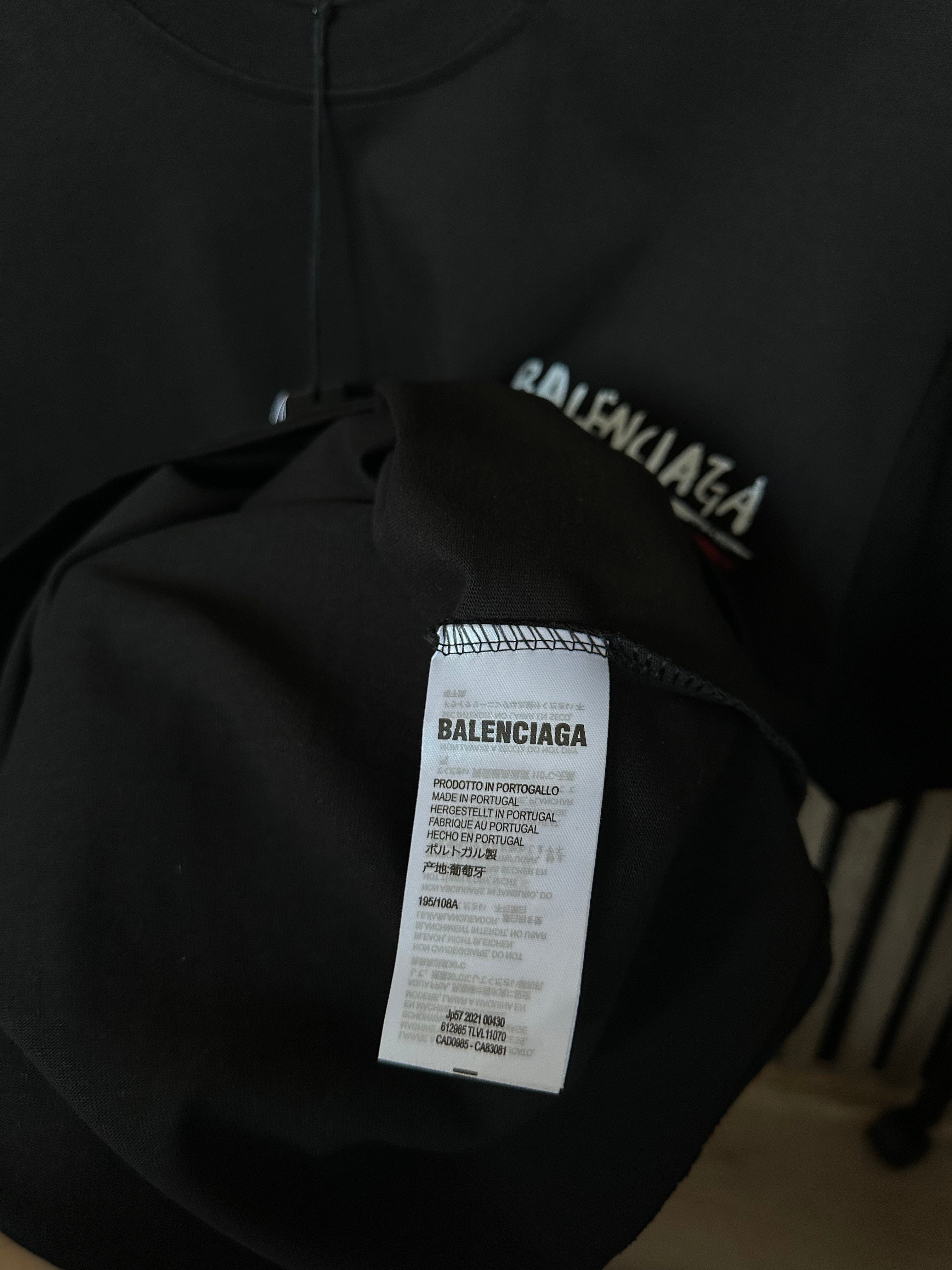Balenciaga Crna Majica
