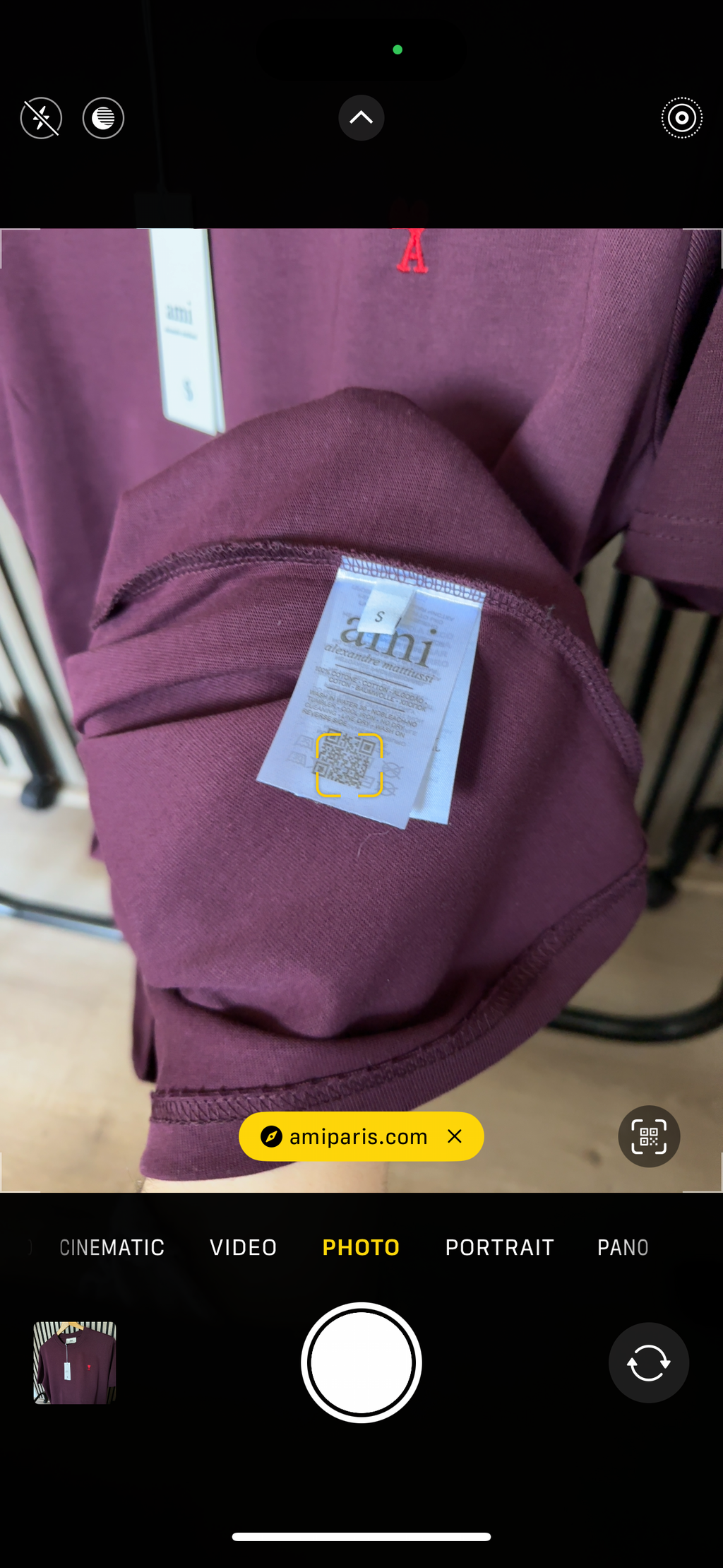 Ami Ljubičasta Majica